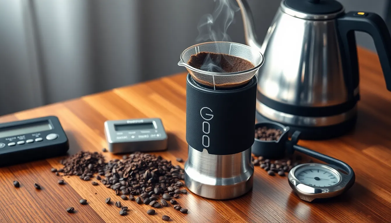 Perfect AeroPress Go Recipe: Brew Café-Quality Coffee Anywhere in 2 Minutes 4 Perfect AeroPress Go Recipe: Brew Café-Quality Coffee Anywhere in 2 Minutes 3