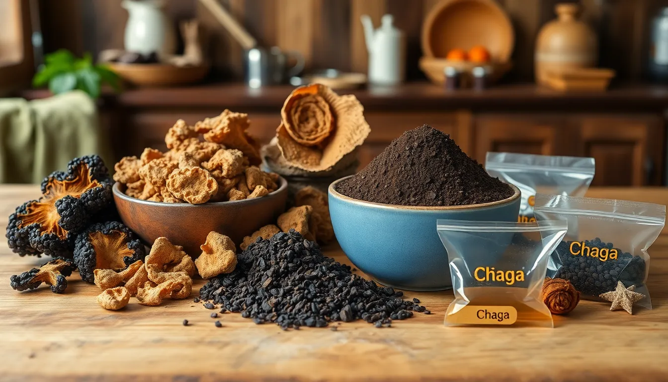 Easy Chaga Mushroom Tea Recipe: Brew This Antioxidant-Rich Superfood Tea at Home 4 Easy Chaga Mushroom Tea Recipe: Brew This Antioxidant-Rich Superfood Tea at Home 3