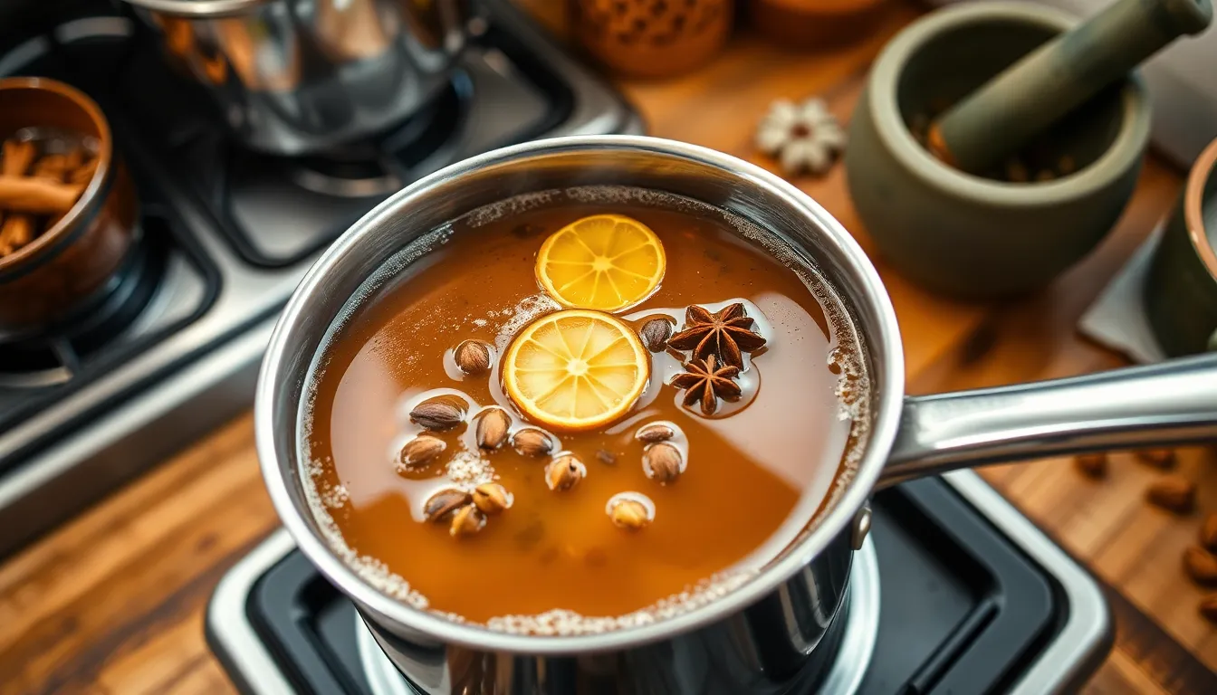 DIY Chai Concentrate Recipe: Make Café-Quality Chai at Home in 30 Minutes 4 DIY Chai Concentrate Recipe: Make Café-Quality Chai at Home in 30 Minutes 3