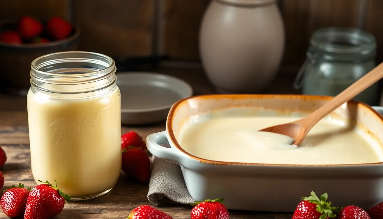 How to Make Clotted Cream at Home: 3 Easy Recipes for Perfect Results 4 How to Make Clotted Cream at Home: 3 Easy Recipes for Perfect Results 3