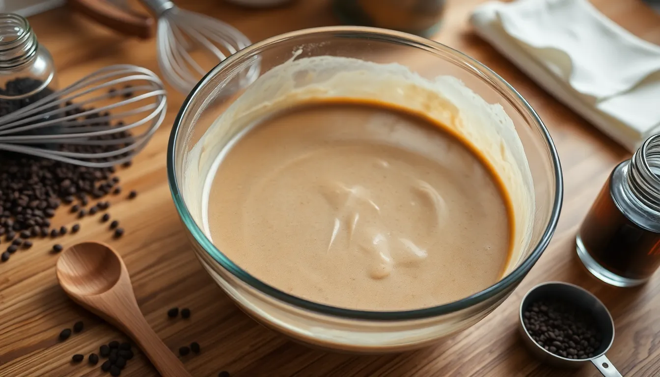 Easy Coffee Ice Cream Recipe Without Eggs (No-Churn Method!) 4 Easy Coffee Ice Cream Recipe Without Eggs (No-Churn Method!) 3
