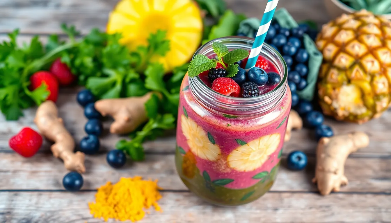 5-Minute Detox Smoothie Recipe: Natural Weight Loss & Energy Boost 4 5-Minute Detox Smoothie Recipe: Natural Weight Loss & Energy Boost 3