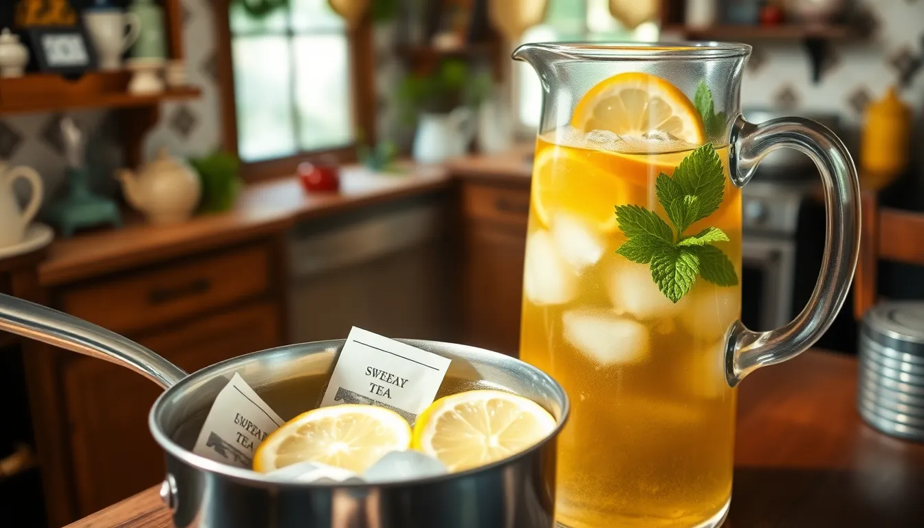 How to Make Sweet Tea: Perfect Southern Recipe in 30 Minutes 4 How to Make Sweet Tea: Perfect Southern Recipe in 30 Minutes 3