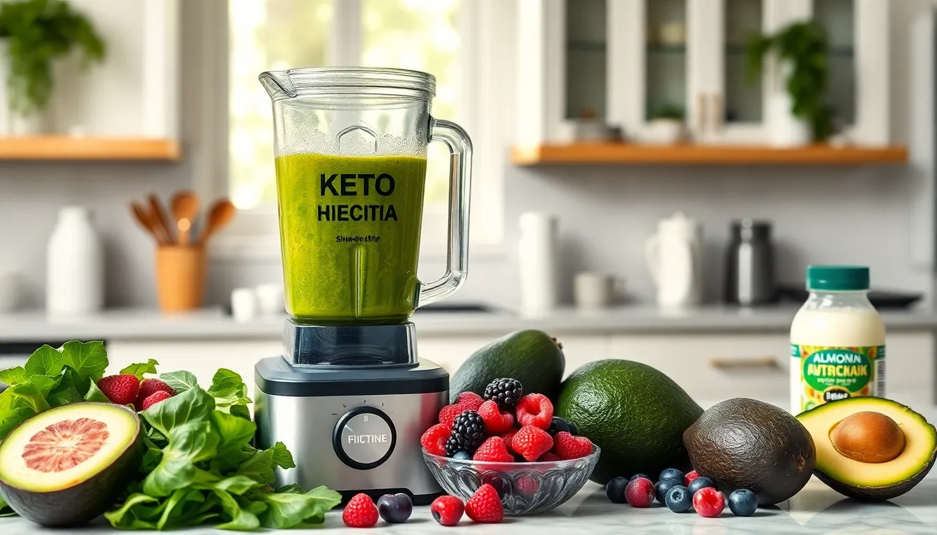 Easy 5-Minute Keto Smoothie Recipe (Under 5g Net Carbs!) 3