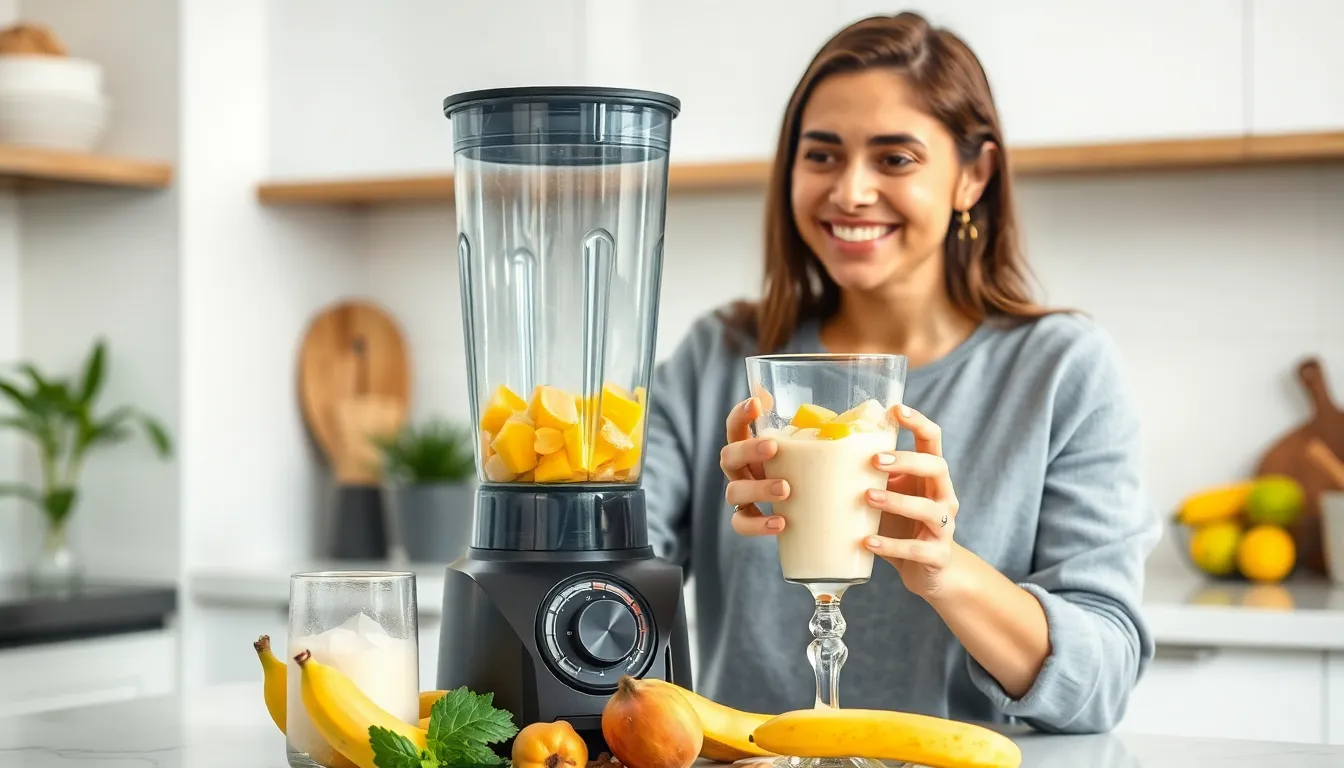 Perfect Mango Smoothie Recipe (5 Minutes + 3 Healthy Variations!) 4 Perfect Mango Smoothie Recipe (5 Minutes + 3 Healthy Variations!) 3