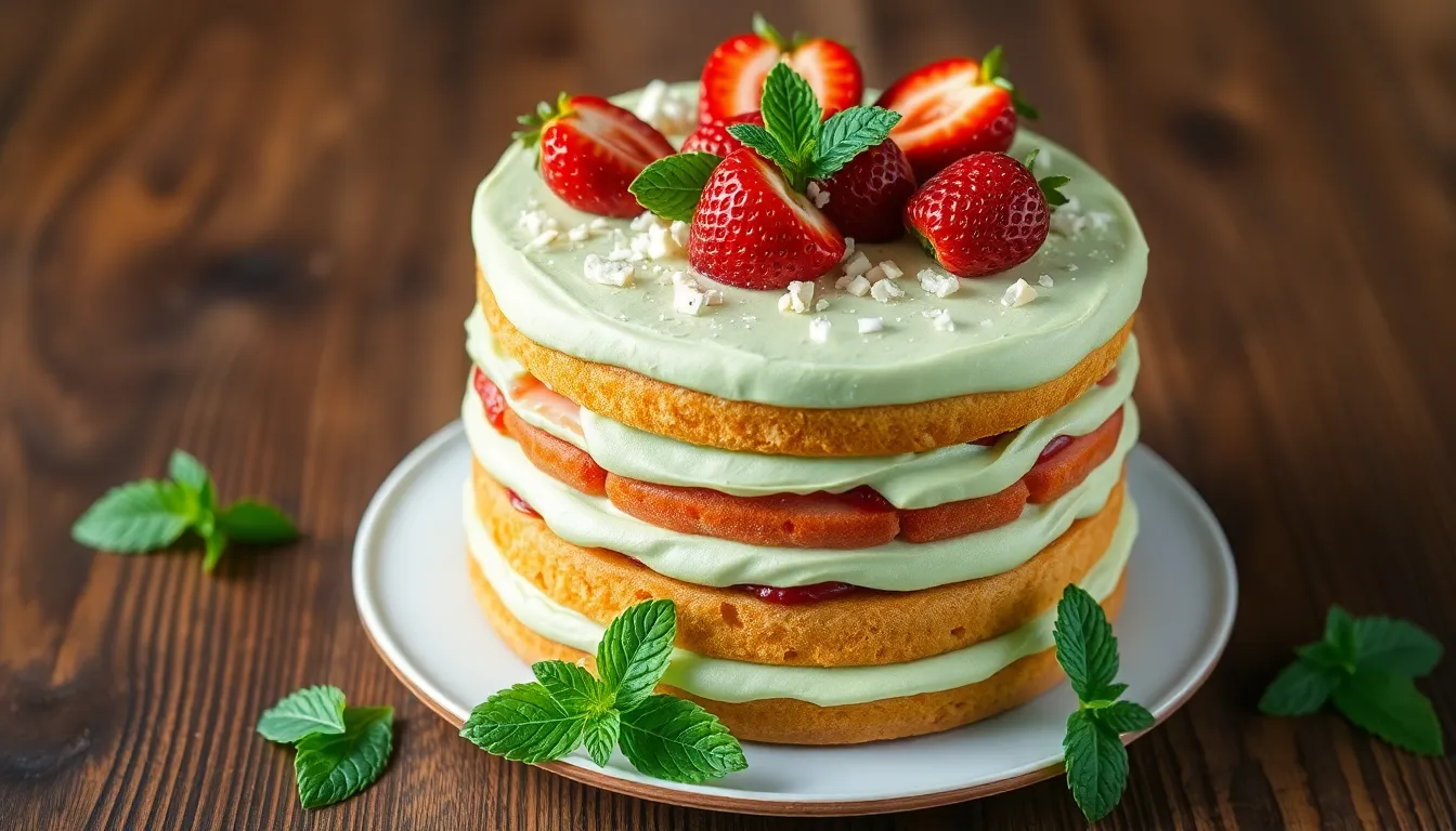 Easy Matcha Strawberry Cake Recipe: Japanese-Inspired Dessert with Step-by-Step Guide 4 Easy Matcha Strawberry Cake Recipe: Japanese-Inspired Dessert with Step-by-Step Guide 3