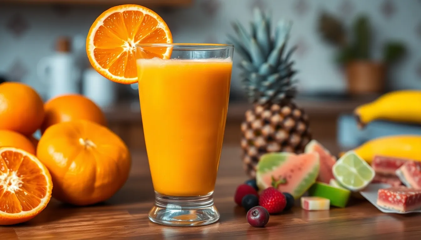5-Minute Orange Smoothie Recipe (Creamy & Refreshing!) 3