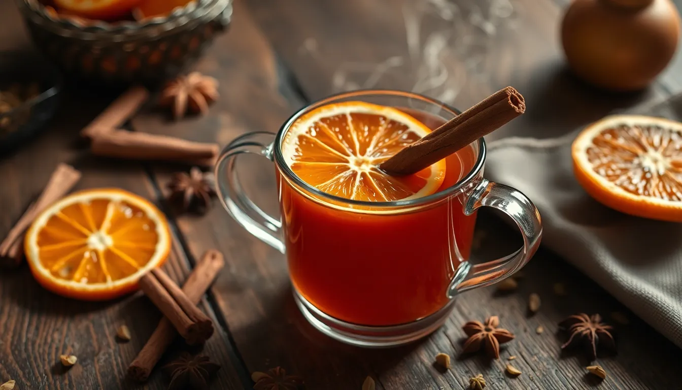 Orange Spiced Tea Recipe: Easy Homemade Blend for Perfect Winter Warmth 4 Orange Spiced Tea Recipe: Easy Homemade Blend for Perfect Winter Warmth 3