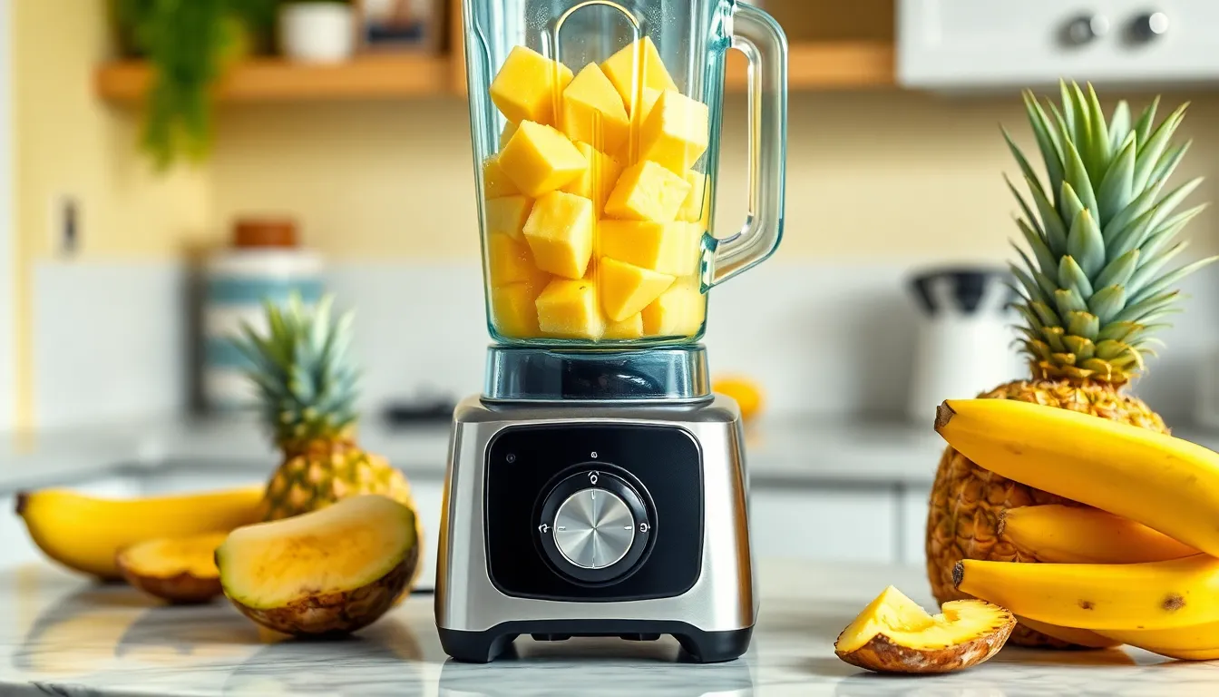 Easy Pineapple Smoothie Recipe: 5-Minute Tropical Paradise in a Glass 4 Easy Pineapple Smoothie Recipe: 5-Minute Tropical Paradise in a Glass 3