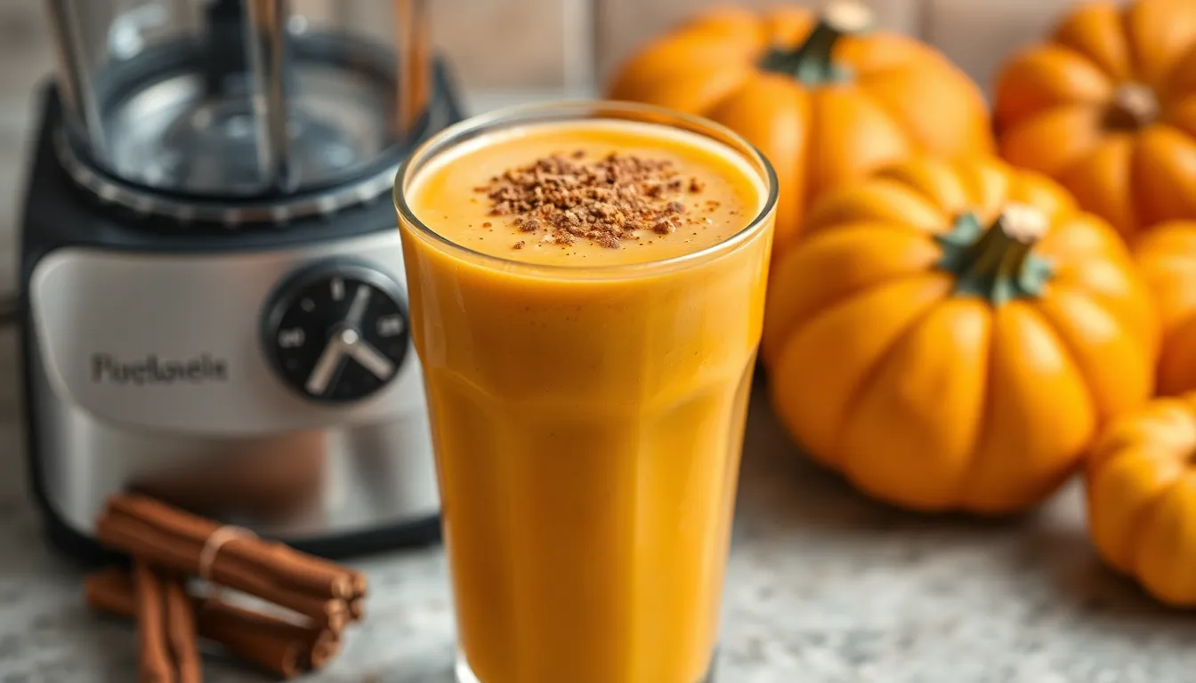 Easy Pumpkin Smoothie Recipe: Creamy Fall Flavor in 5 Minutes 3