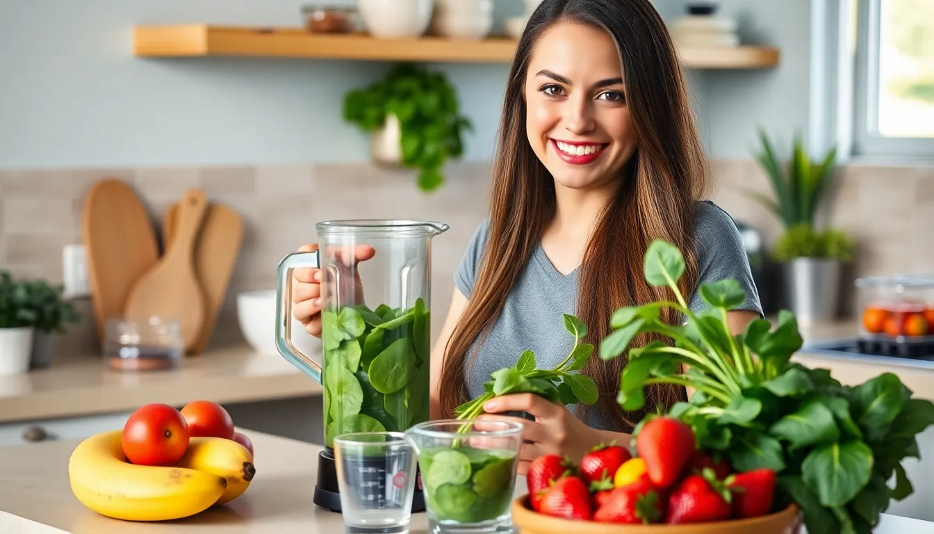 5-Minute Spinach Smoothie Recipe: Green Drink That Actually Tastes Amazing 4 5-Minute Spinach Smoothie Recipe: Green Drink That Actually Tastes Amazing 3