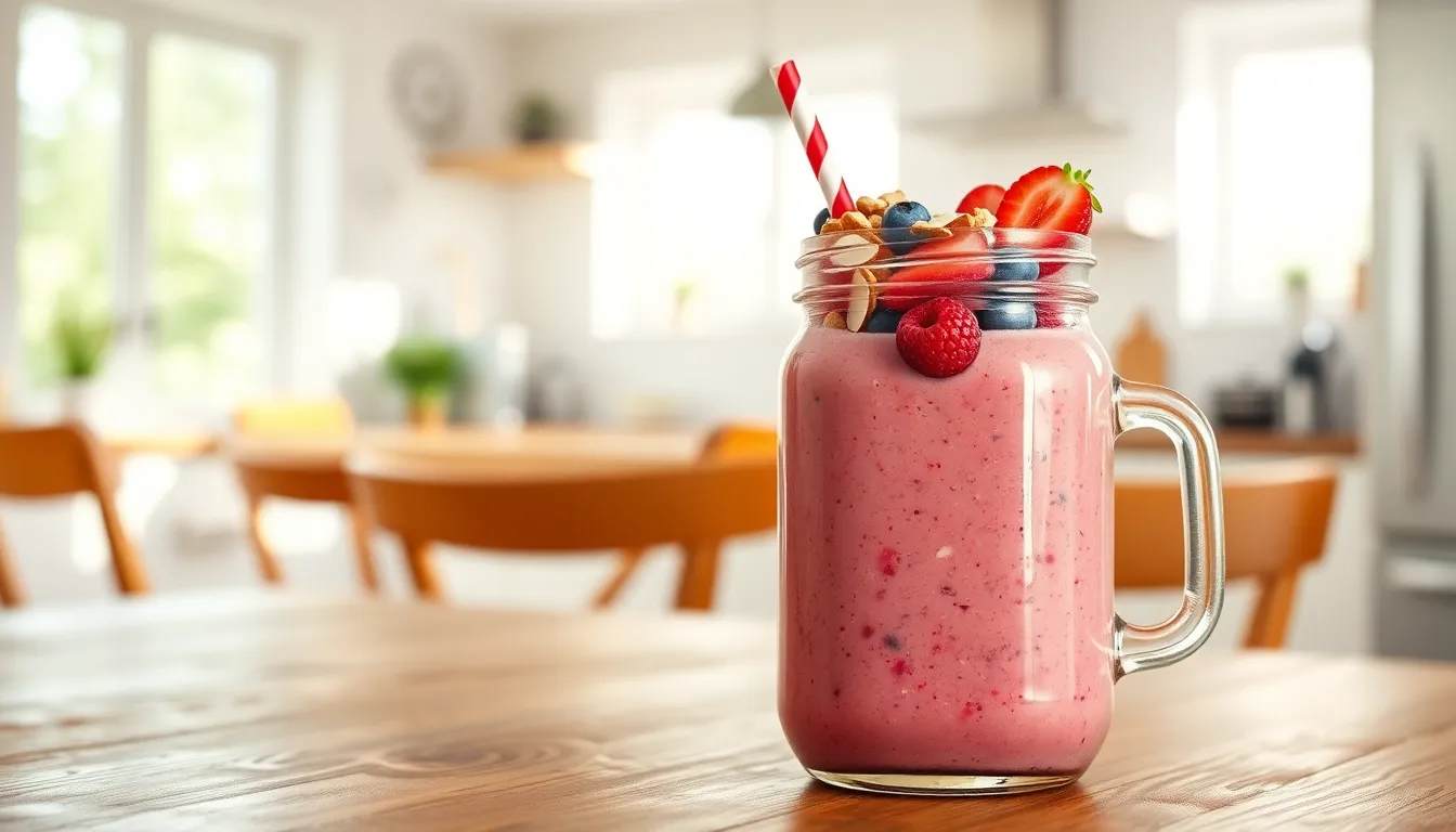 5-Minute Breakfast Smoothie Recipe: Healthy & Delicious Morning Fuel 6 5-Minute Breakfast Smoothie Recipe: Healthy & Delicious Morning Fuel 5