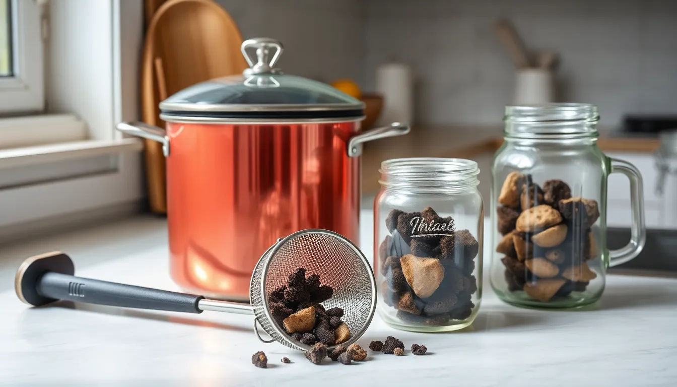Easy Chaga Mushroom Tea Recipe: Brew This Antioxidant-Rich Superfood Tea at Home 6 Easy Chaga Mushroom Tea Recipe: Brew This Antioxidant-Rich Superfood Tea at Home 5