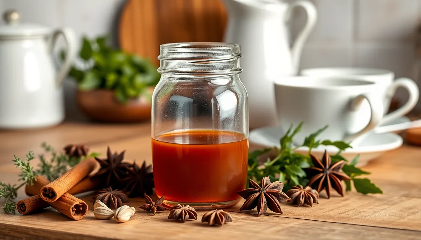 How to Make Homemade Chai Syrup: Easy Recipe for Perfect Café-Style Drinks 6 How to Make Homemade Chai Syrup: Easy Recipe for Perfect Café-Style Drinks 5
