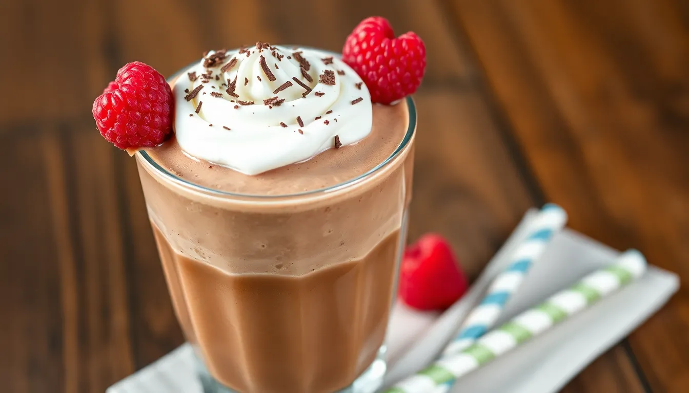 5-Minute Chocolate Smoothie Recipe (Creamy & Irresistible!) 6 5-Minute Chocolate Smoothie Recipe (Creamy & Irresistible!) 5