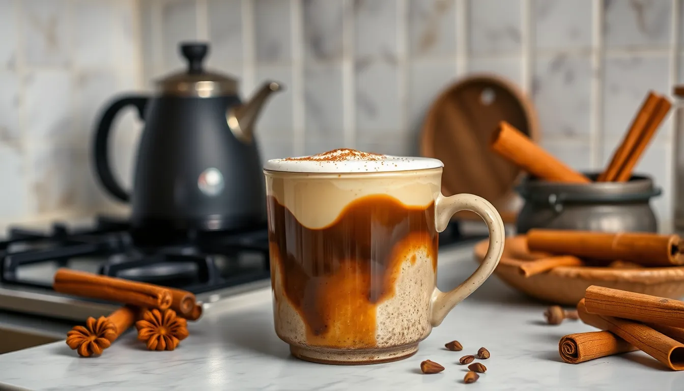How to Make a Dirty Chai Latte at Home (Better Than Starbucks!) 6 How to Make a Dirty Chai Latte at Home (Better Than Starbucks!) 5