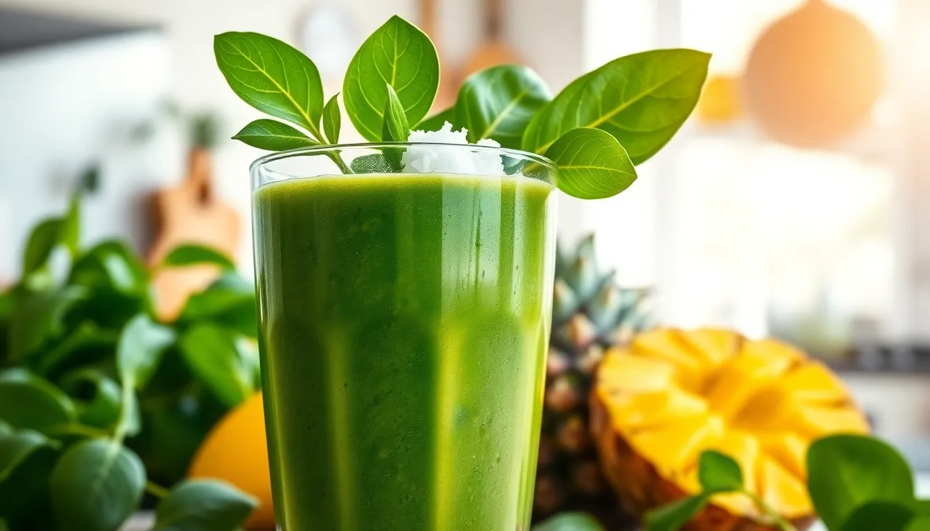 Green Protein Smoothie Recipe: 5-Minute Energy Boost for Busy Mornings 6 Green Protein Smoothie Recipe: 5-Minute Energy Boost for Busy Mornings 5