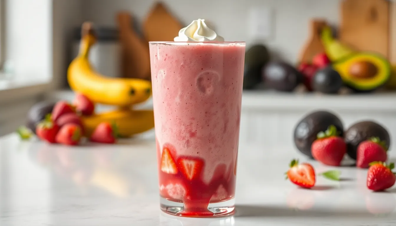 Hailey Bieber Smoothie Recipe: Make Her Viral Erewhon Strawberry Glaze Drink at Home 6 Hailey Bieber Smoothie Recipe: Make Her Viral Erewhon Strawberry Glaze Drink at Home 5