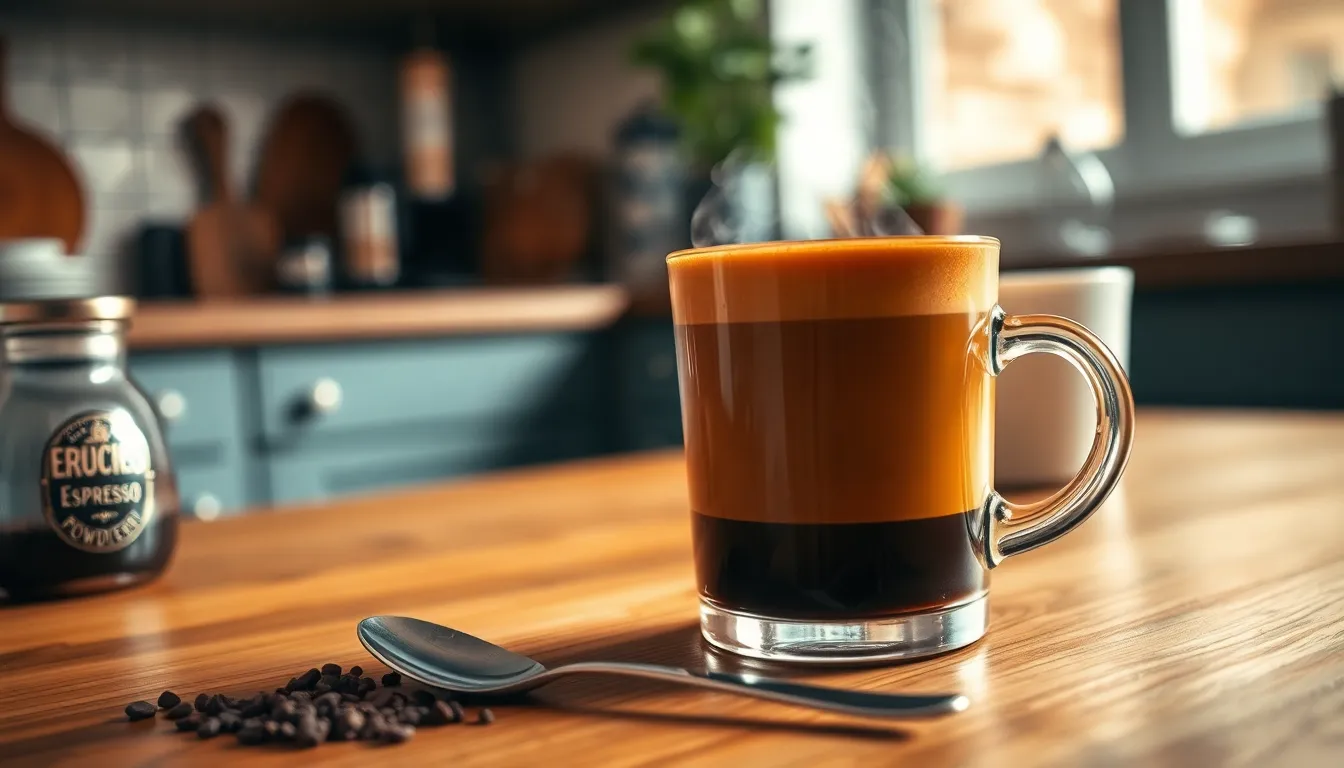 Quick 2-Minute Instant Espresso Recipe (Bold Coffee at Home!) 6 Quick 2-Minute Instant Espresso Recipe (Bold Coffee at Home!) 5