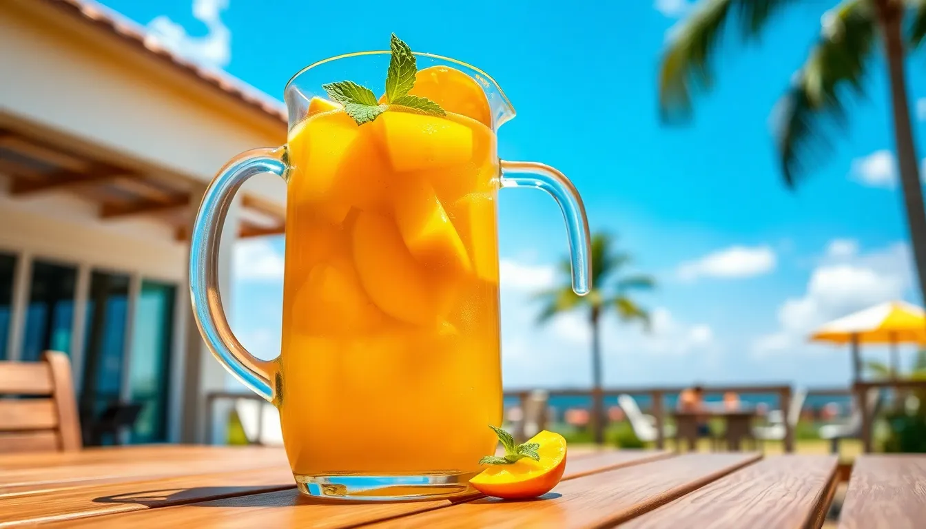 Homemade Mango Iced Tea Recipe: Perfect Summer Drink in 15 Minutes 6 Homemade Mango Iced Tea Recipe: Perfect Summer Drink in 15 Minutes 5