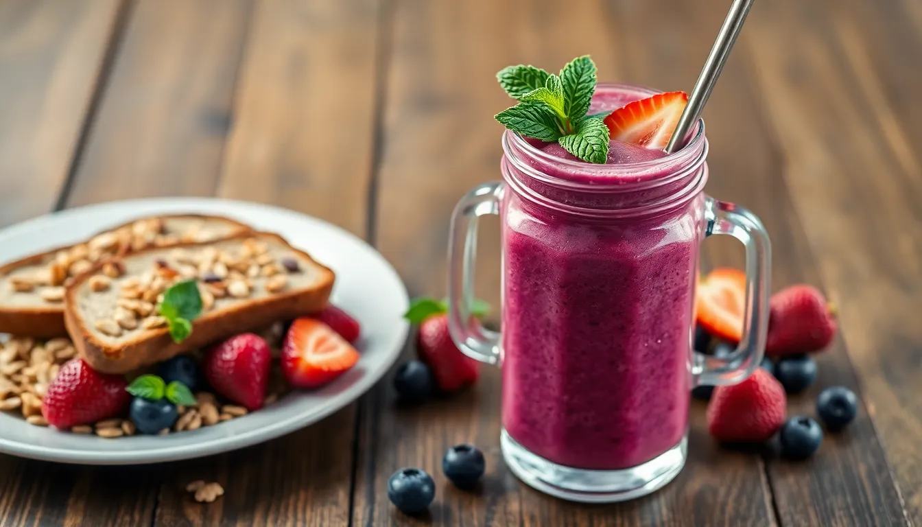 Easy Mixed Berry Smoothie Recipe: 5-Minute Healthy Breakfast in a Glass 6 Easy Mixed Berry Smoothie Recipe: 5-Minute Healthy Breakfast in a Glass 5