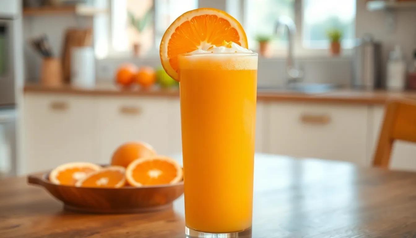 Orange Julius Smoothie Recipe: 5-Minute Homemade Mall Classic (Better Than Store-Bought!) 5