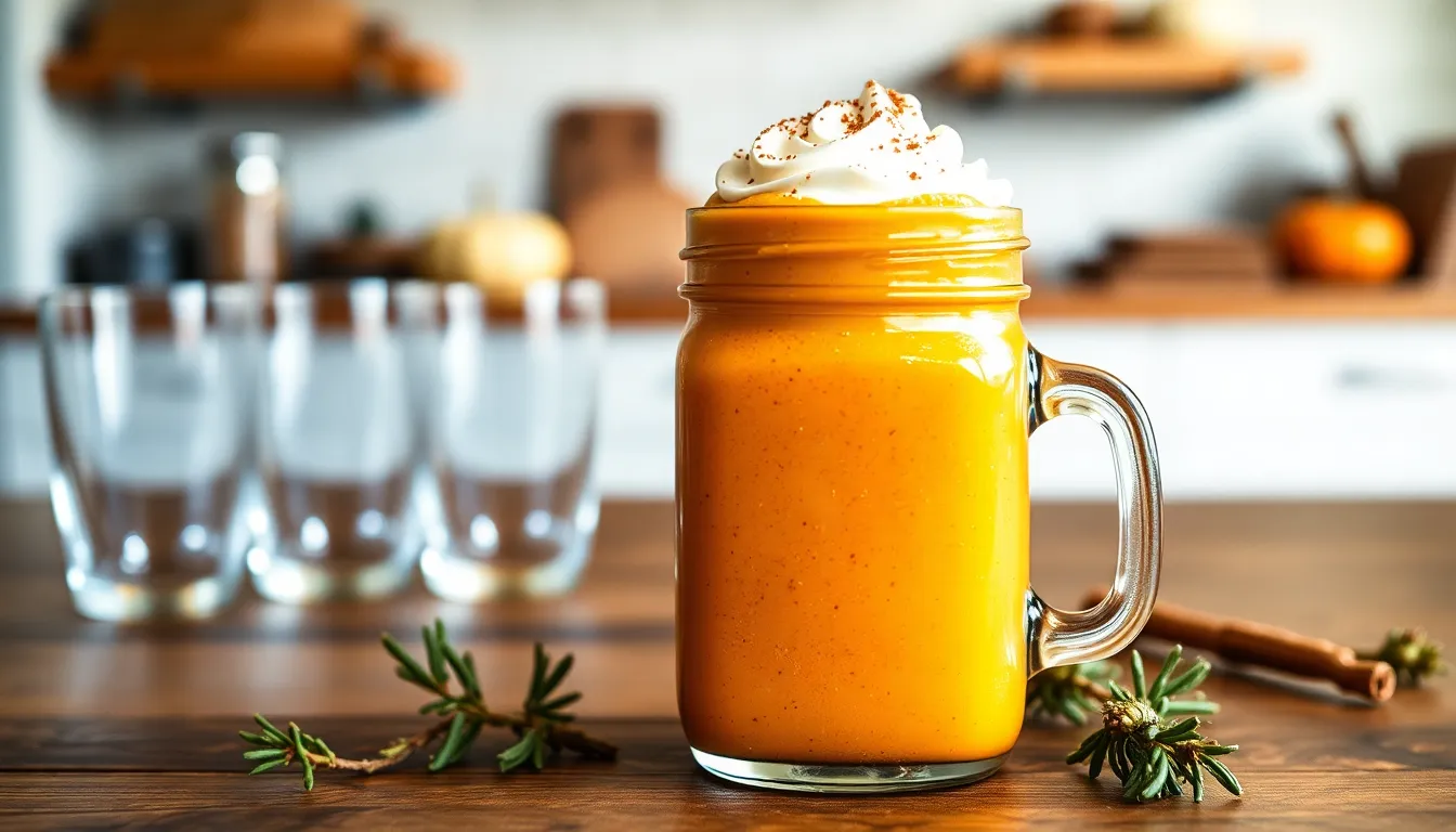 Easy Pumpkin Smoothie Recipe: Creamy Fall Flavor in 5 Minutes 5