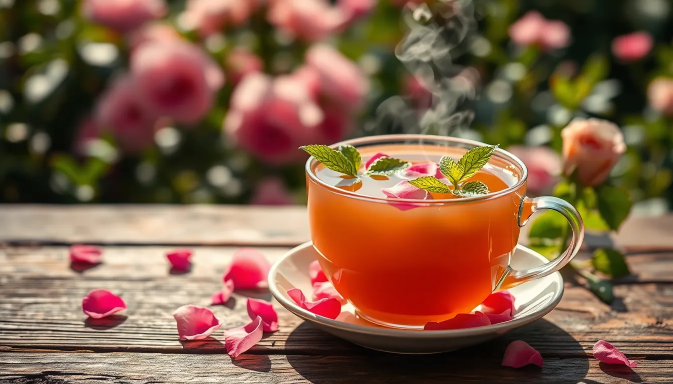 Easy Rose Petal Tea Recipe: How to Make Floral Tea at Home (Benefits + Tips) 5