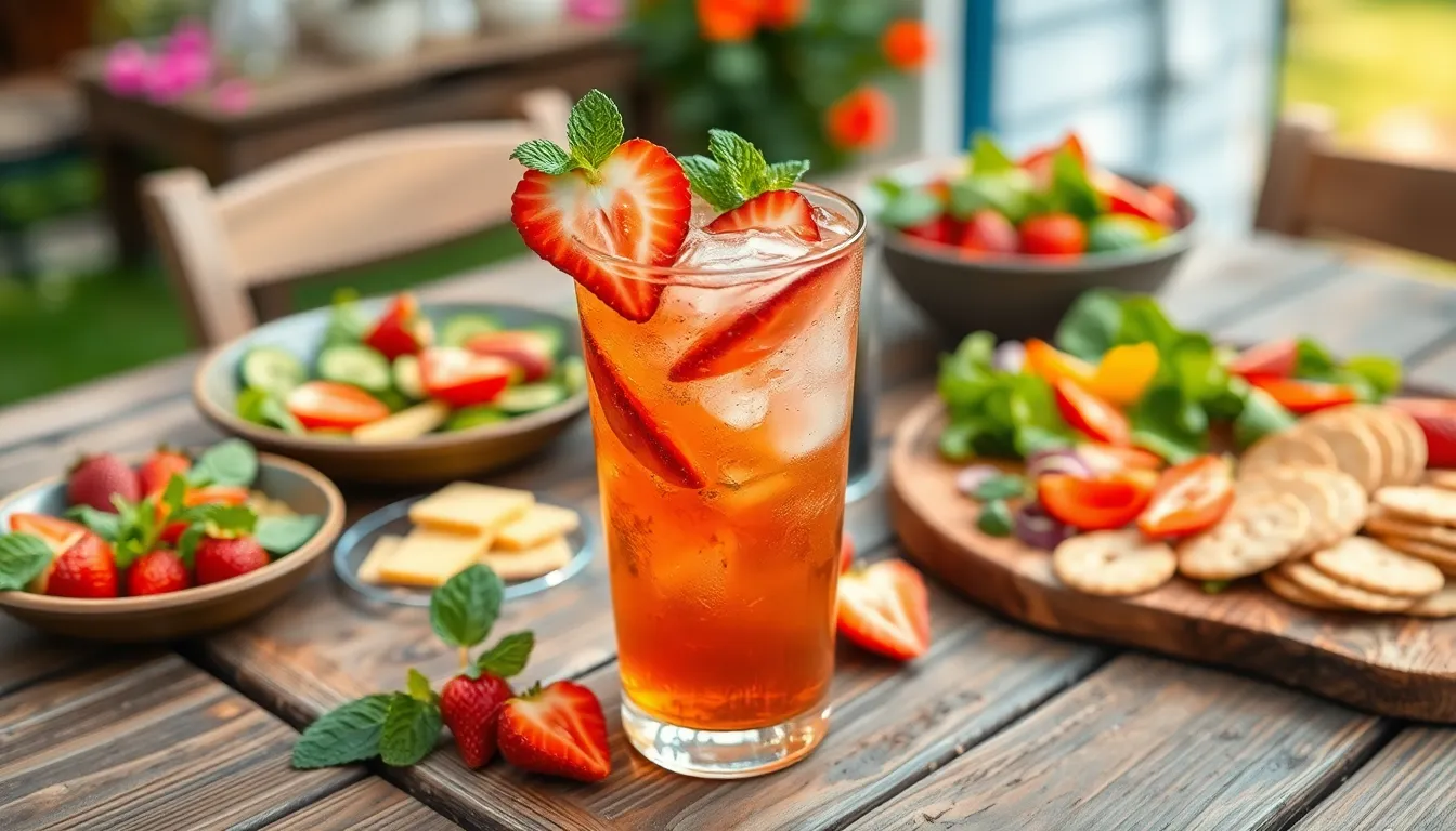 Easy Strawberry Iced Tea Recipe: Refreshing Summer Drink in 15 Minutes 6 Easy Strawberry Iced Tea Recipe: Refreshing Summer Drink in 15 Minutes 5