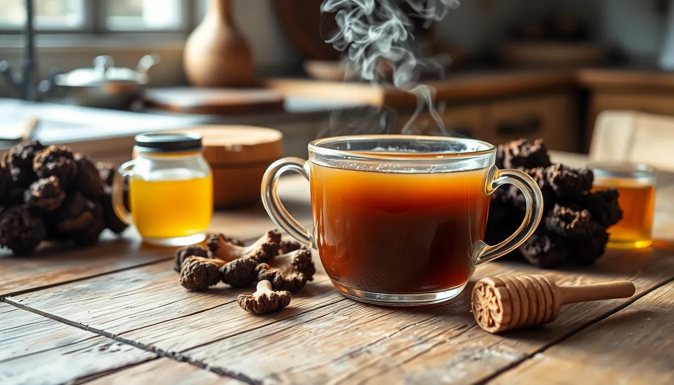 Easy Chaga Mushroom Tea Recipe: Brew This Antioxidant-Rich Superfood Tea at Home 8 Easy Chaga Mushroom Tea Recipe: Brew This Antioxidant-Rich Superfood Tea at Home 7