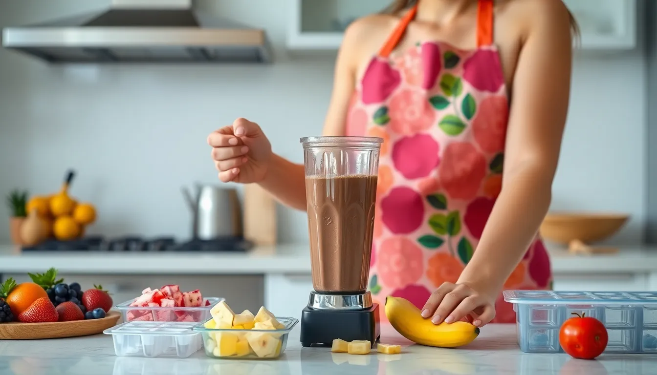 5-Minute Chocolate Smoothie Recipe (Creamy & Irresistible!) 8 5-Minute Chocolate Smoothie Recipe (Creamy & Irresistible!) 7