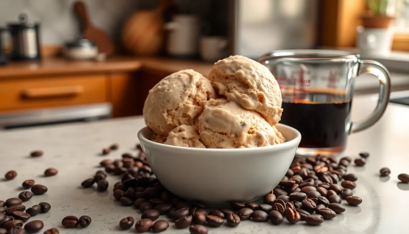 Easy Coffee Ice Cream Recipe Without Eggs (No-Churn Method!) 8 Easy Coffee Ice Cream Recipe Without Eggs (No-Churn Method!) 7