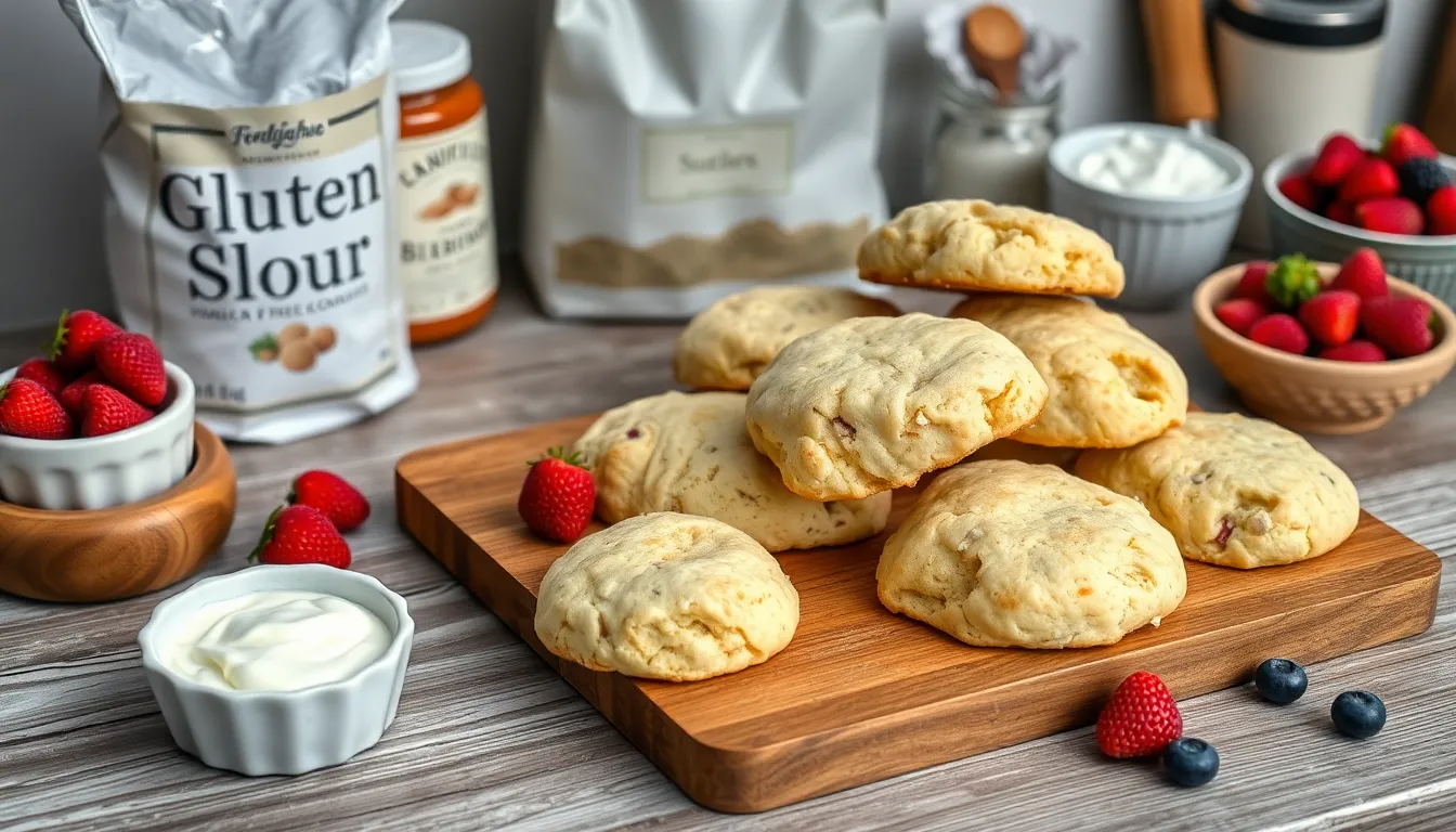 Easy Gluten Free Scones Recipe: Fluffy, Tender & Ready in 30 Minutes 8 Easy Gluten Free Scones Recipe: Fluffy, Tender & Ready in 30 Minutes 7