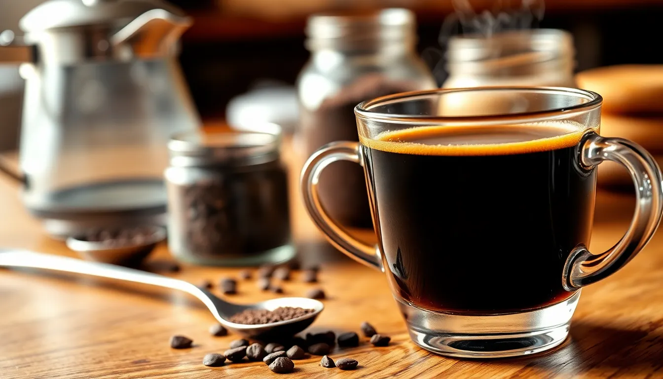 Quick 2-Minute Instant Espresso Recipe (Bold Coffee at Home!) 8 Quick 2-Minute Instant Espresso Recipe (Bold Coffee at Home!) 7