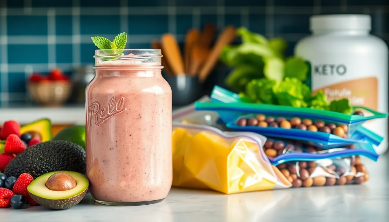Easy 5-Minute Keto Smoothie Recipe (Under 5g Net Carbs!) 7