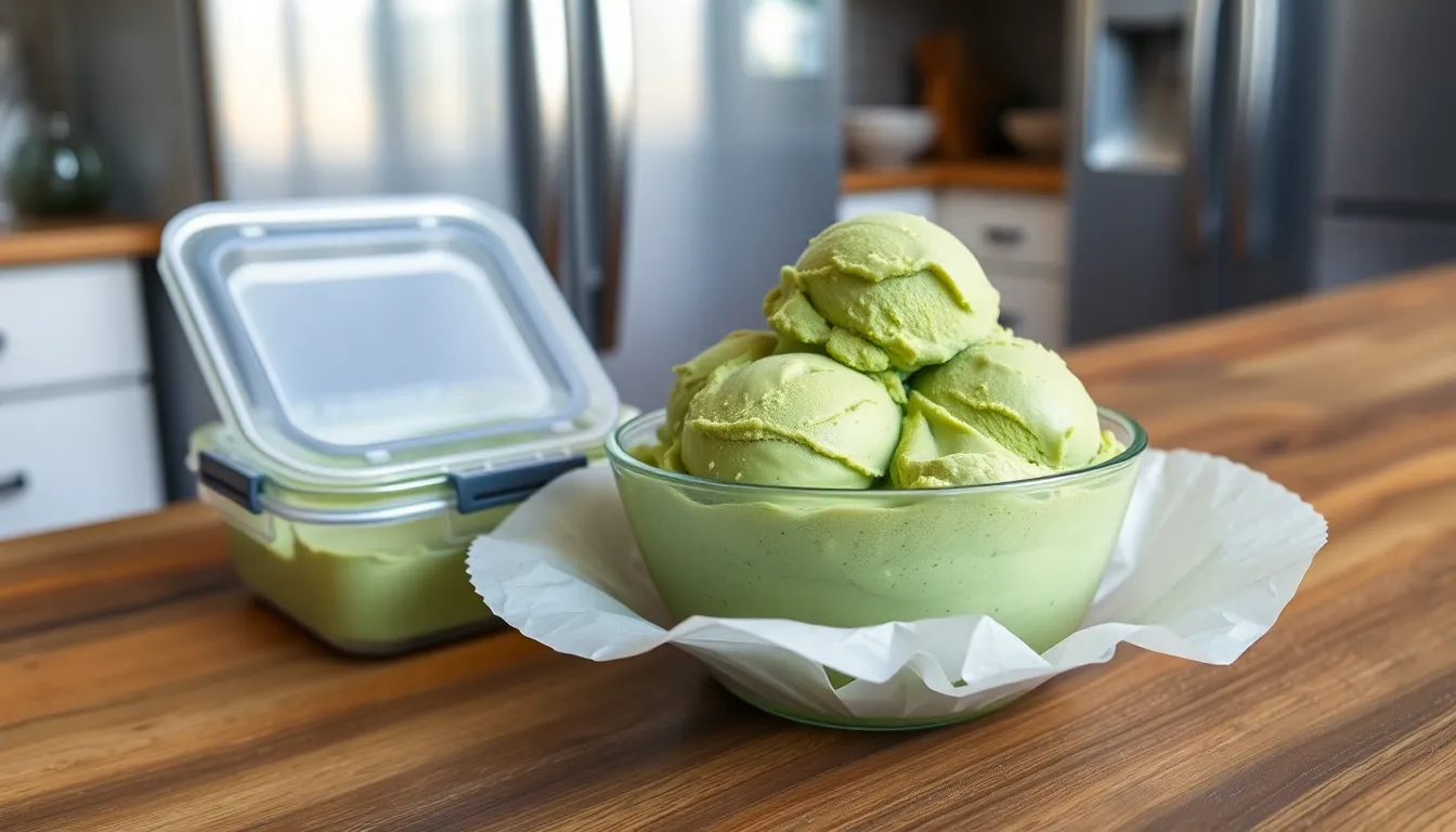 Homemade Matcha Green Tea Ice Cream Recipe (Creamy & Restaurant-Quality) 8 Homemade Matcha Green Tea Ice Cream Recipe (Creamy & Restaurant-Quality) 7