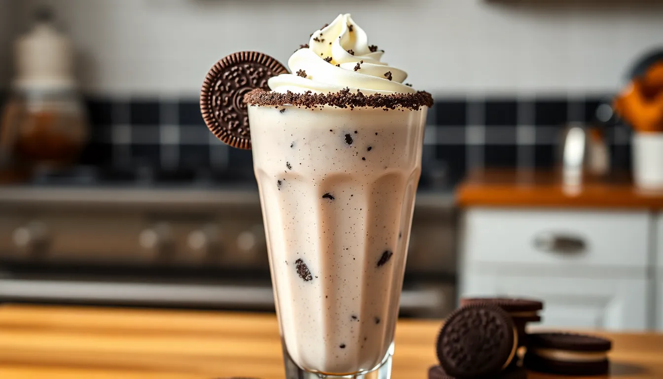 Easy 5-Minute Oreo Smoothie Recipe (Creamy & Delicious!) 8 Easy 5-Minute Oreo Smoothie Recipe (Creamy & Delicious!) 7