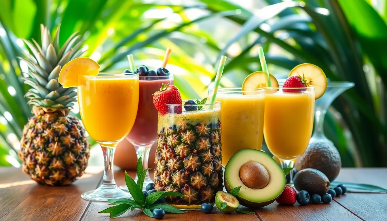 Easy Pineapple Smoothie Recipe: 5-Minute Tropical Paradise in a Glass 8 Easy Pineapple Smoothie Recipe: 5-Minute Tropical Paradise in a Glass 7