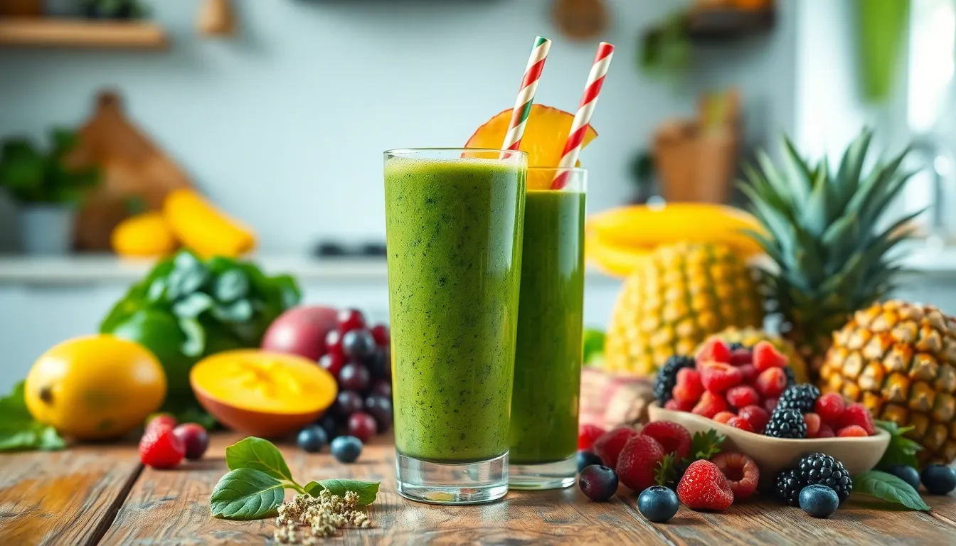 5-Minute Spinach Smoothie Recipe: Green Drink That Actually Tastes Amazing 8 5-Minute Spinach Smoothie Recipe: Green Drink That Actually Tastes Amazing 7