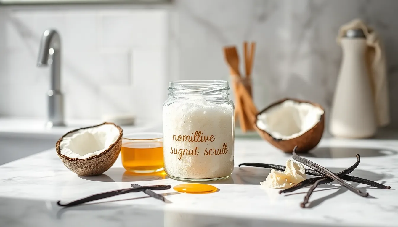 7 DIY Sugar Scrub Recipes for Glowing Skin (Easy Homemade Beauty Treatments) 8 7 DIY Sugar Scrub Recipes for Glowing Skin (Easy Homemade Beauty Treatments) 7