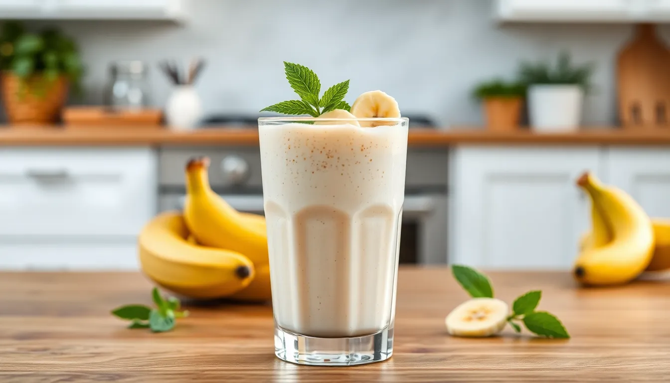 5-Minute Banana Protein Shake Recipe for Post-Workout Recovery (Easy & Creamy!) 9