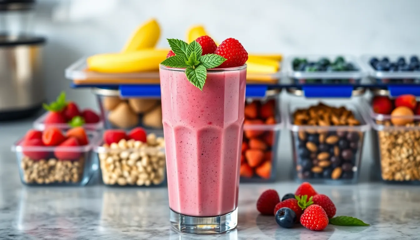 Berry Protein Shake Recipe: 25g Protein in 3 Minutes (No Chalky Taste!) 10 Berry Protein Shake Recipe: 25g Protein in 3 Minutes (No Chalky Taste!) 9
