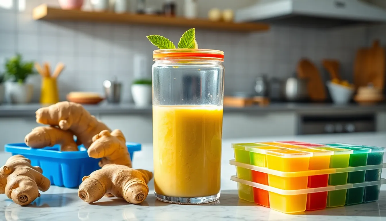 5-Minute Ginger Smoothie Recipe: Boost Immunity & Digestion Naturally 10 5-Minute Ginger Smoothie Recipe: Boost Immunity & Digestion Naturally 9