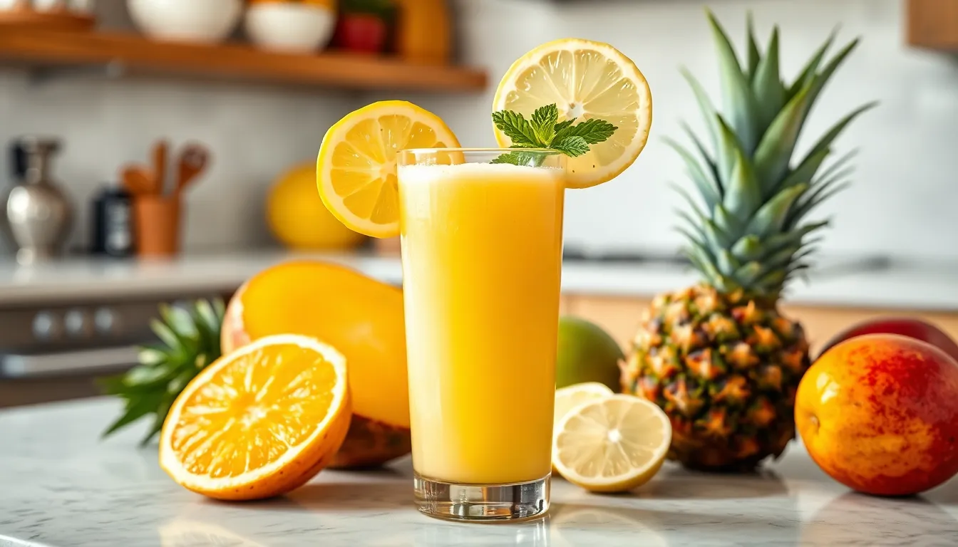 5-Minute Lemon Smoothie Recipe: Easy, Healthy & Refreshingly Delicious 10 5-Minute Lemon Smoothie Recipe: Easy, Healthy & Refreshingly Delicious 9