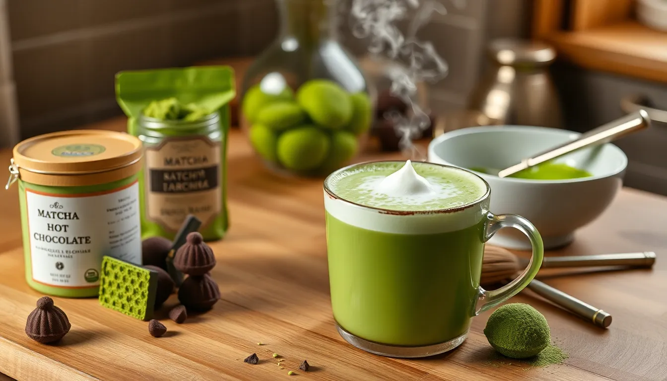 Ultimate Matcha Hot Chocolate Recipe: Rich, Creamy & Packed with Antioxidants 10 Ultimate Matcha Hot Chocolate Recipe: Rich, Creamy & Packed with Antioxidants 9