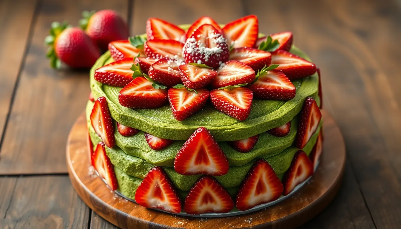 Easy Matcha Strawberry Cake Recipe: Japanese-Inspired Dessert with Step-by-Step Guide 10 Easy Matcha Strawberry Cake Recipe: Japanese-Inspired Dessert with Step-by-Step Guide 9