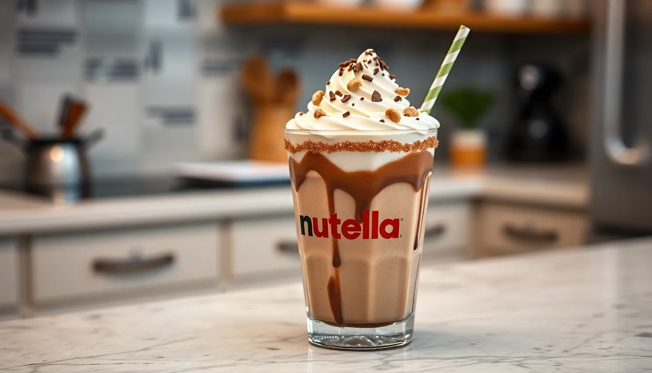 5-Minute Nutella Shake Recipe: Creamy, Rich & Easy Homemade Treat 9