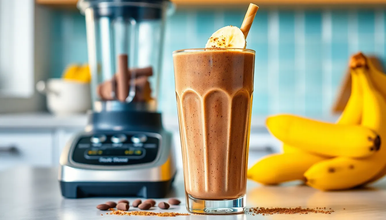 5-Minute Peanut Butter Smoothie Recipe (Creamy & Protein-Packed!) 10 5-Minute Peanut Butter Smoothie Recipe (Creamy & Protein-Packed!) 9