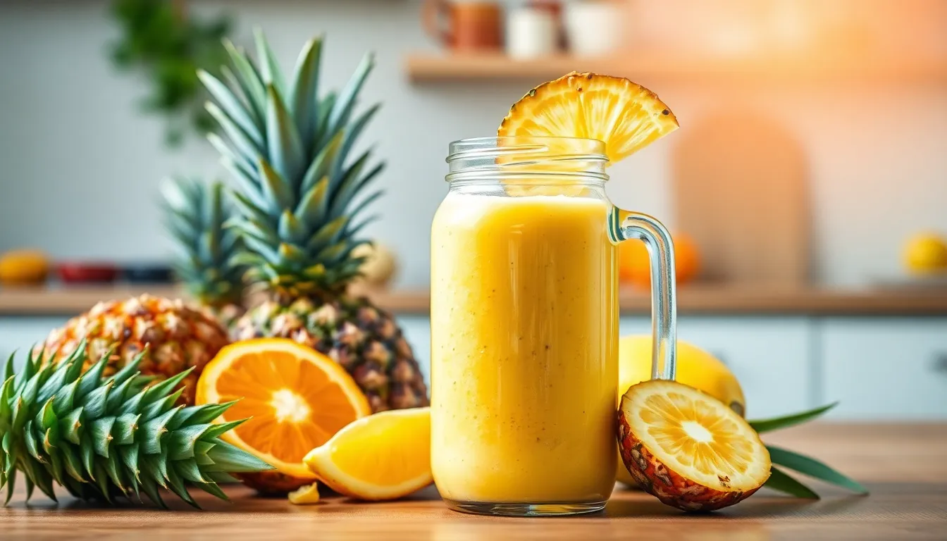 Easy Pineapple Smoothie Recipe: 5-Minute Tropical Paradise in a Glass 10 Easy Pineapple Smoothie Recipe: 5-Minute Tropical Paradise in a Glass 9