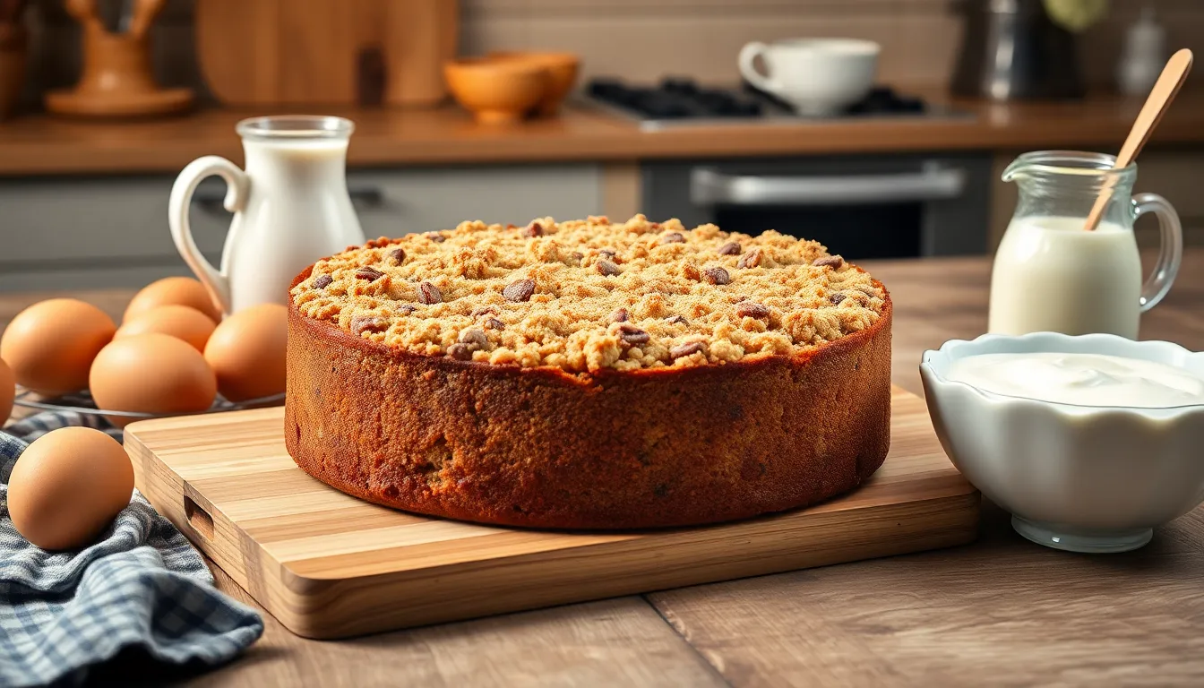 Easy Simple Coffee Cake Recipe – Ready in 30 Minutes with Cinnamon Streusel 10 Easy Simple Coffee Cake Recipe – Ready in 30 Minutes with Cinnamon Streusel 9